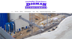 Desktop Screenshot of digmanconstruction.com